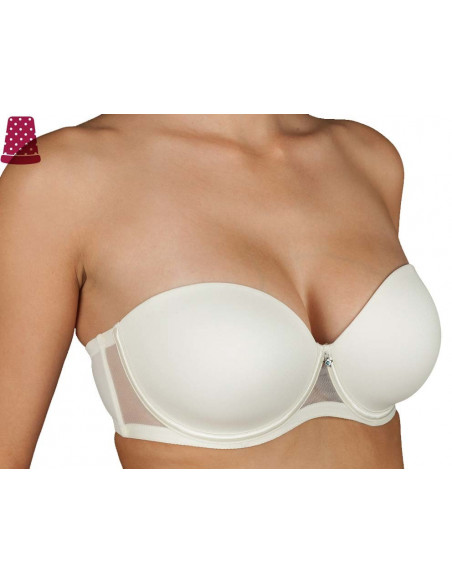 Sujetador Esmeralda copa C con aros y relleno de Selene - varios colores