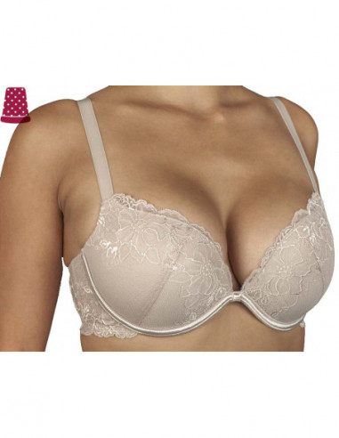 Sujetador Noelia copa C con aros y relleno push-up de Selene
