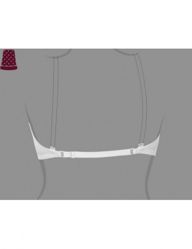 Sujetador Irene multiposiciones copa B con aros...