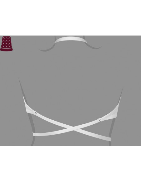 Sujetador Irene multiposiciones copa B con aros y relleno de Selene - 3 colores