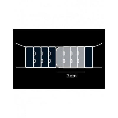 Extensor 2 corchetes estrecho para sujetador de Selene 2