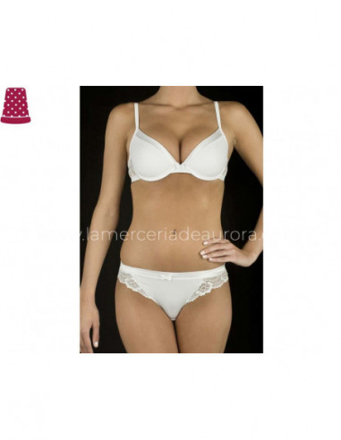 Sujetador Marina copa C con aros y relleno de...