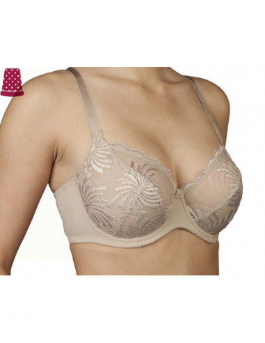 Sujetador Valentina copa C y D con aros y...