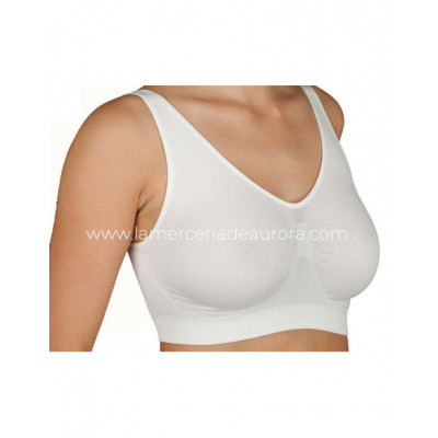 Sujetador Telma copa B sin aros ni relleno de Selene