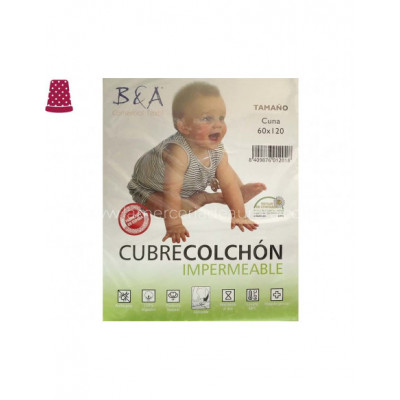 Protector impermeable para colchón de cuna 2