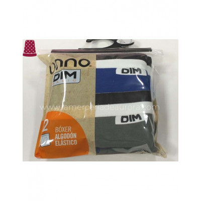 Bóxer algodón elástico goma vista (2 uds) D05H2 de Unno... 2