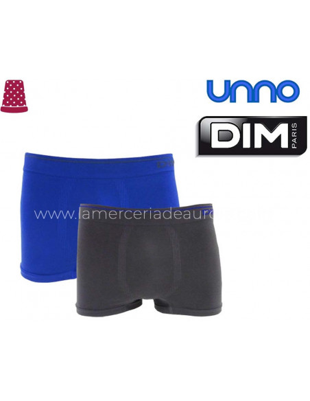 Bóxer sin costuras de algodón D05HF by Dim (pack 2 uds)