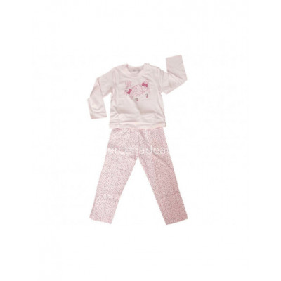 Pijama largo infantil algodón interlock Little girl de...