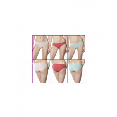 Bikini algodón elástico colores surtidos (3 uds) de Pompea 2