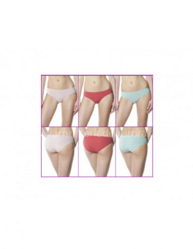 Bikini algodón elástico colores surtidos (3...