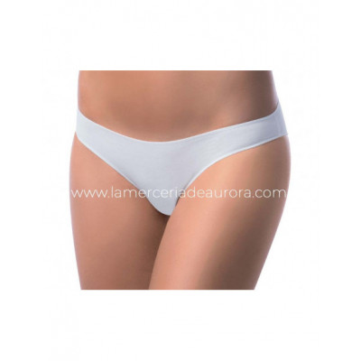 Bikini bajo algodón elástico colores surtidos (3 uds) de...