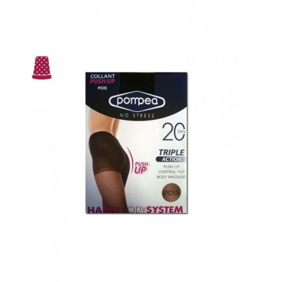 Panty triple action 20 DEN fantasía Topos de Pompea 2