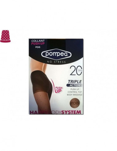 Panty triple action 20 DEN fantasía Topos de...