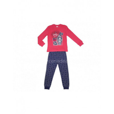 Pijama juvenil algodón interlock Fashion de Tobogán