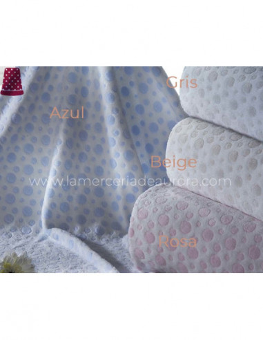 Manta infantil modelo Círculos de Gamberritos -...