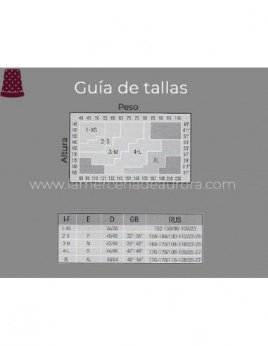 Panty relajante ATTIVA 20 DEN de Omsa - 4 colores