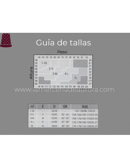 Panty relajante ATTIVA 20 DEN de Omsa - 4 colores