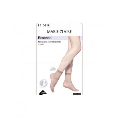 Minimedia corta transparente 15 DEN (2 pares) 2514 de...