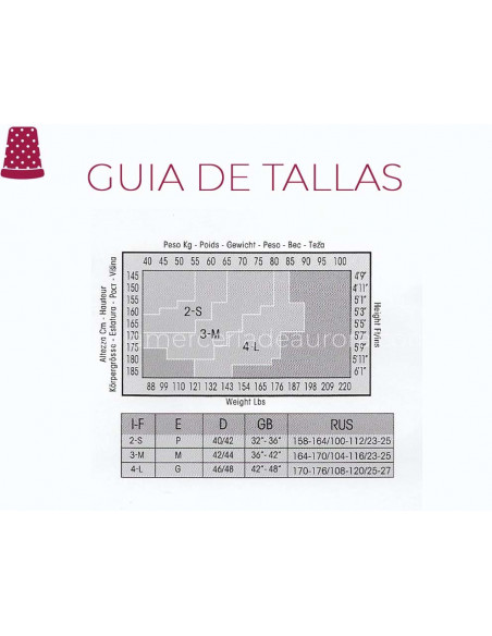 Panty fantasía Grace 60 den de Omsa