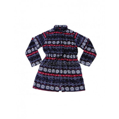 Bata de mujer coralina Cenefas