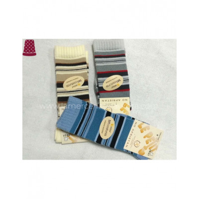 Calcetín alto infantil fantasía rayas 344 de Lepetit -... 2