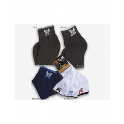 Calcetín tobillero deportivo hombre (3 pares) de Rodfer -...