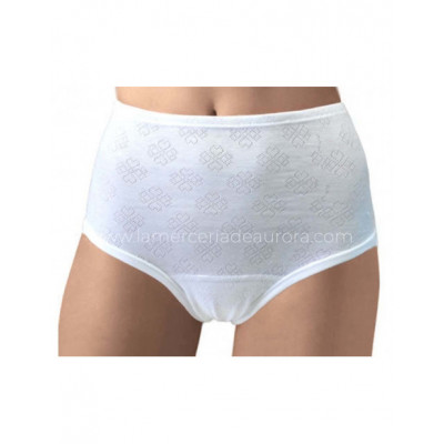 Braga clásica señora calada corazones algodón 8004 de Goher