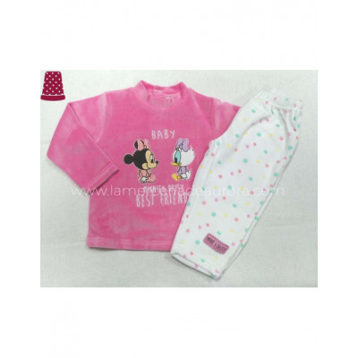 Pijama largo bebé Minnie y Daisy (12-36 meses)