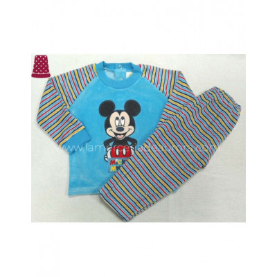 Pijama largo bebé Mickey Mouse