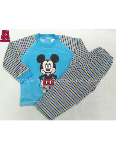 Pijama largo bebé Mickey Mouse