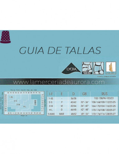 Panty PERFECT BODY 50 den de Omsa - varios colores