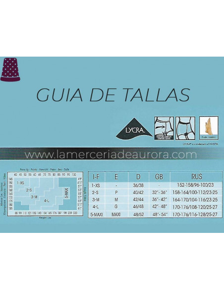 Panty PERFECT BODY 50 den de Omsa - varios colores