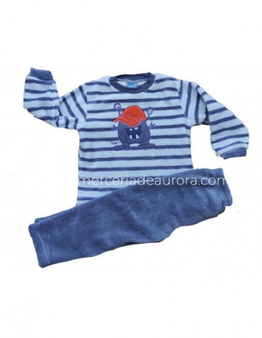 Pijama infantil coralina Monster de Kinanit