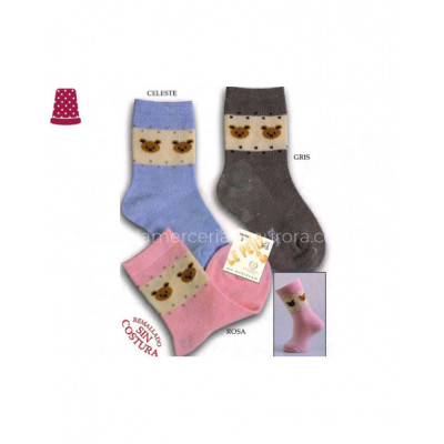 Calcetín infantil fantasía Osito y topos 586 de Lepetit -... 2
