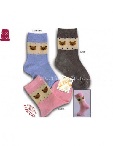 Calcetín infantil fantasía Osito y topos 586 de...