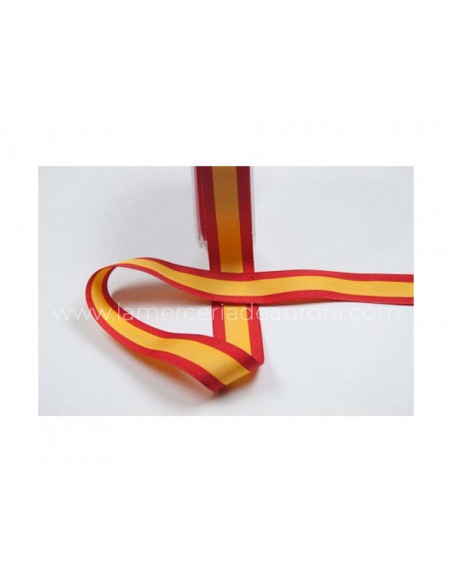 Cinta bandera de España (rollo 25 metros) de Manubens