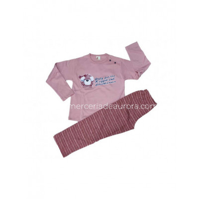 Pijama largo para niña invierno 14563 de Rachas