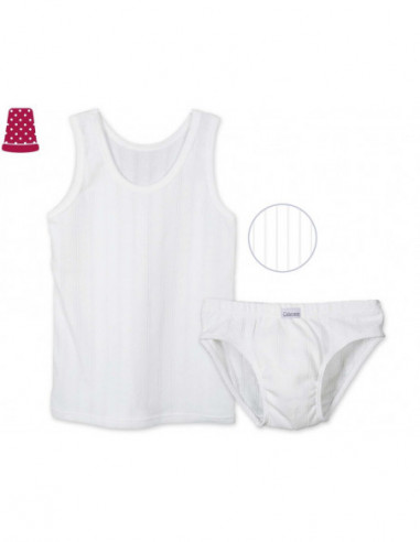 Conjunto Comunión niño (slip) Cadena de...