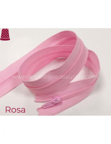 Cremallera de nylon (malla 3) - varios colores