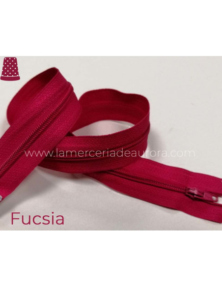 Cremallera de nylon (malla 3) - varios colores