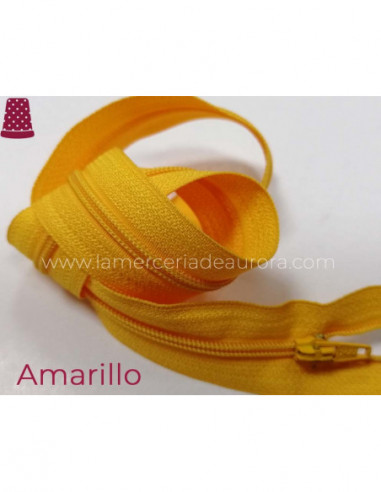 Cremallera de nylon (malla 3) - varios colores