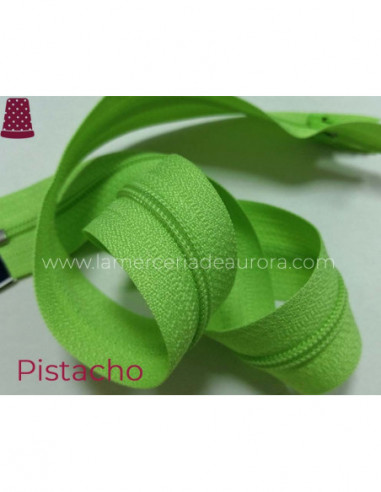 Cremallera de nylon (malla 3) - varios colores