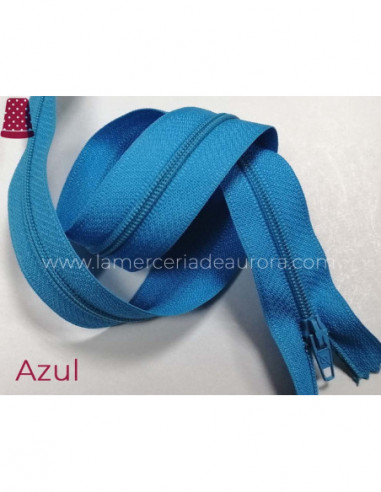 Cremallera de nylon (malla 3) - varios colores