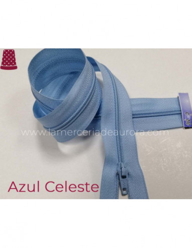 Cremallera de nylon (malla 3) - varios colores