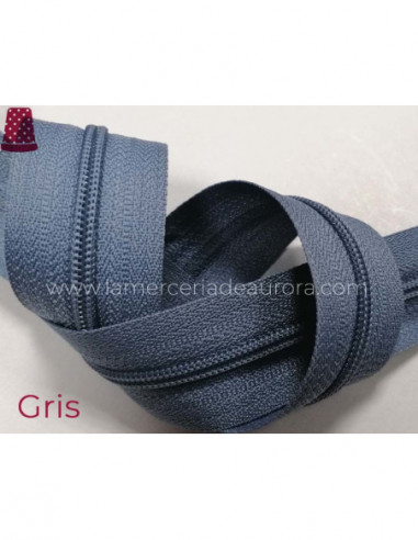 Cremallera de nylon (malla 3) - varios colores