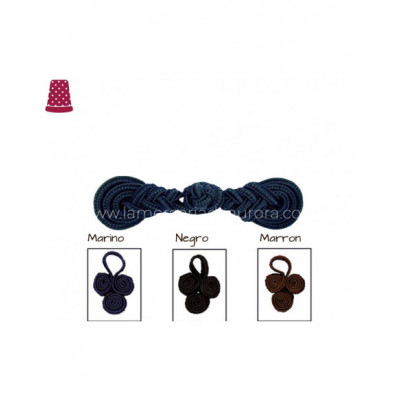 Alamar de pasamanería 7 cms - varios colores 2