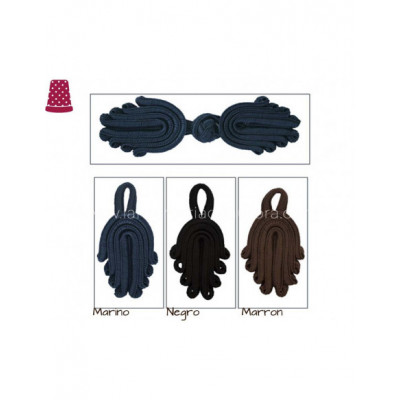 Alamar de pasamanería 13 cms - varios colores 2