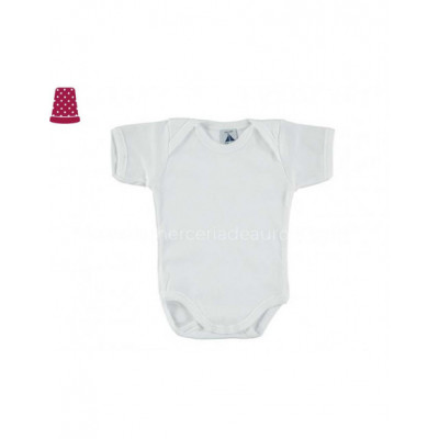 Body bebé cuello americano manga corta de Babidu