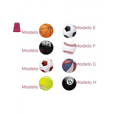 Parches termoadhesivos Pelotas y balones 2