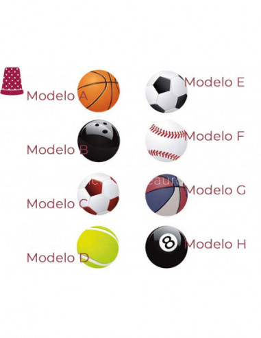 Parches termoadhesivos Pelotas y balones